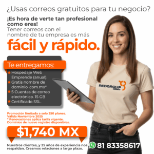 paquete hospedaje web emprende