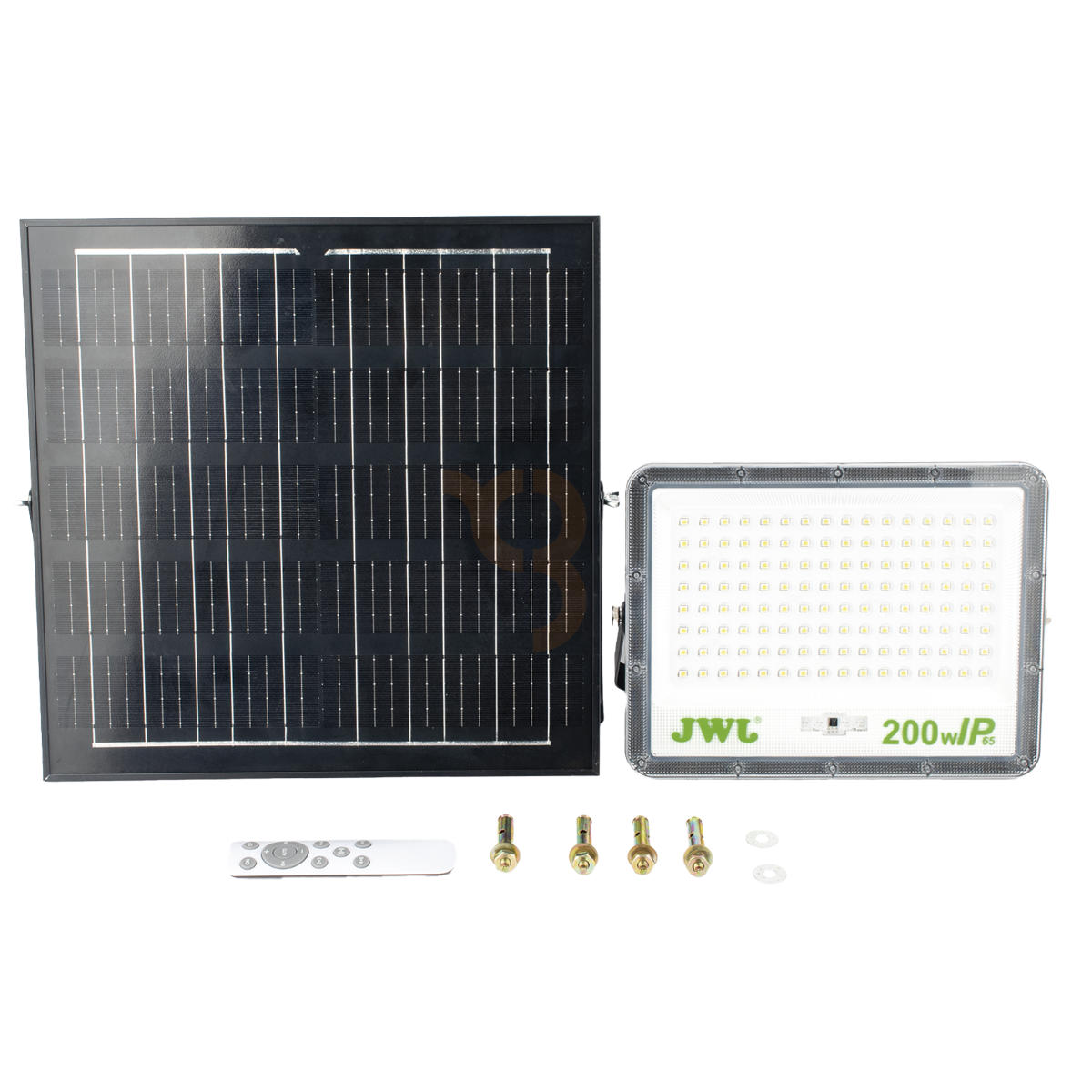 reflector de 200 w con panel solar / batería 3.2 v cd / t.c.c. 6 500 k / ip65 reflector de 200 w con panel solar / batería 3.2 v cd / t.c.c. 6 500 k / ip65