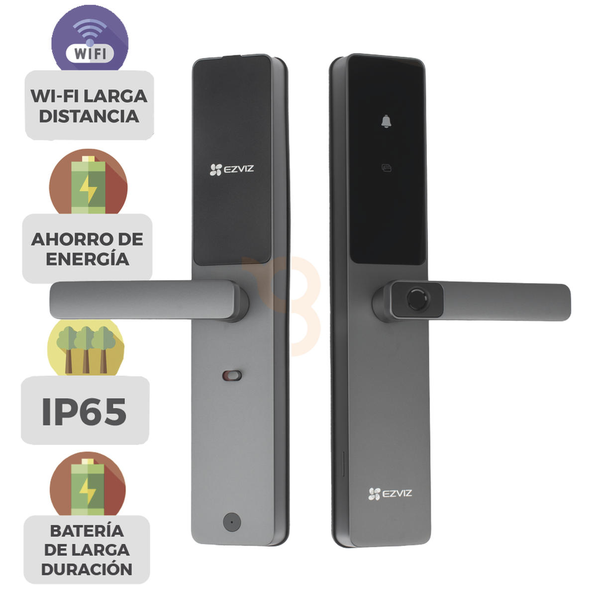 cerradura inteligente / wi fi / bluetooth / códigos temporales para visitantes cerradura inteligente / wi fi / bluetooth / códigos temporales para visitantes